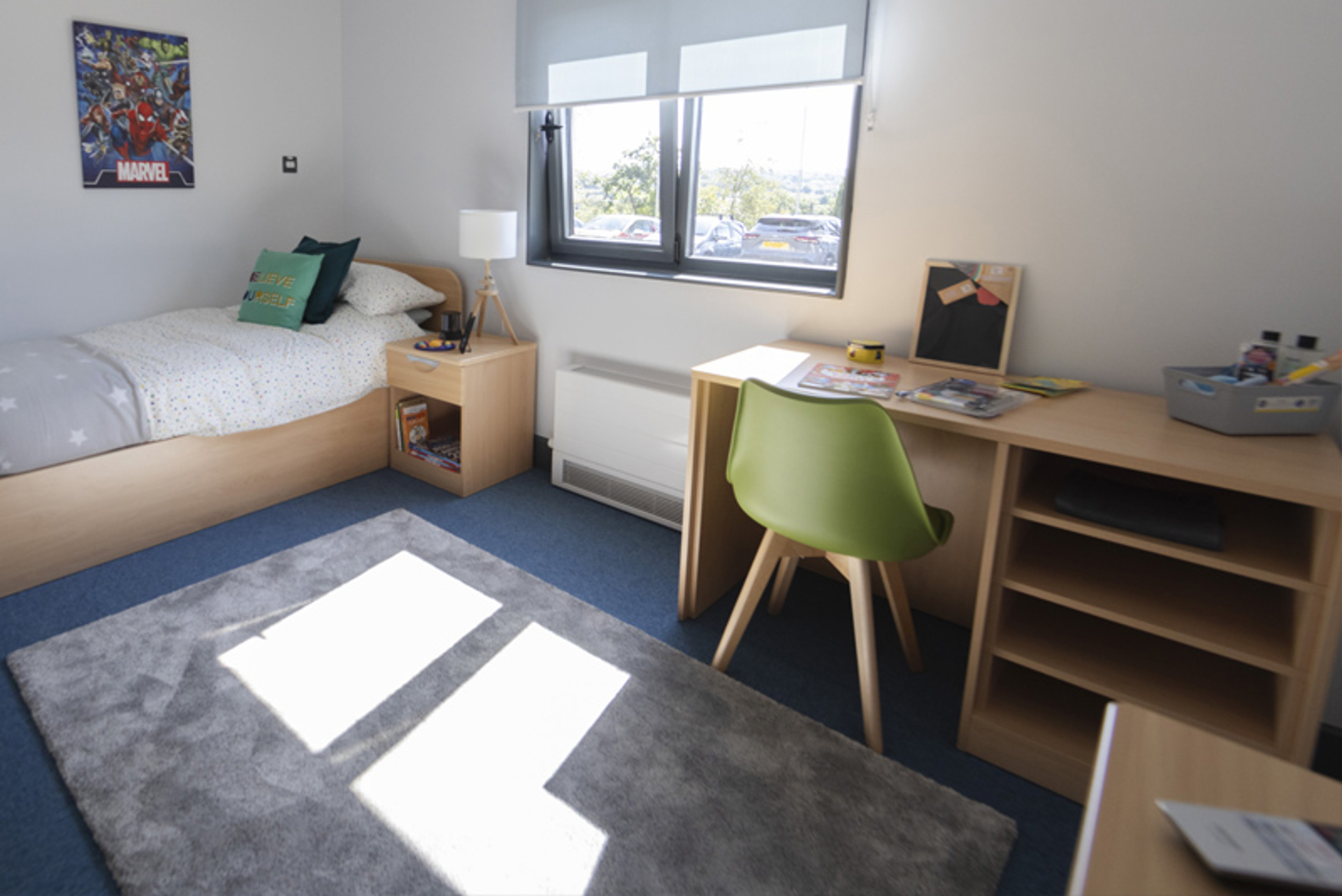 Bedroom in Golygfa'r Dolydd