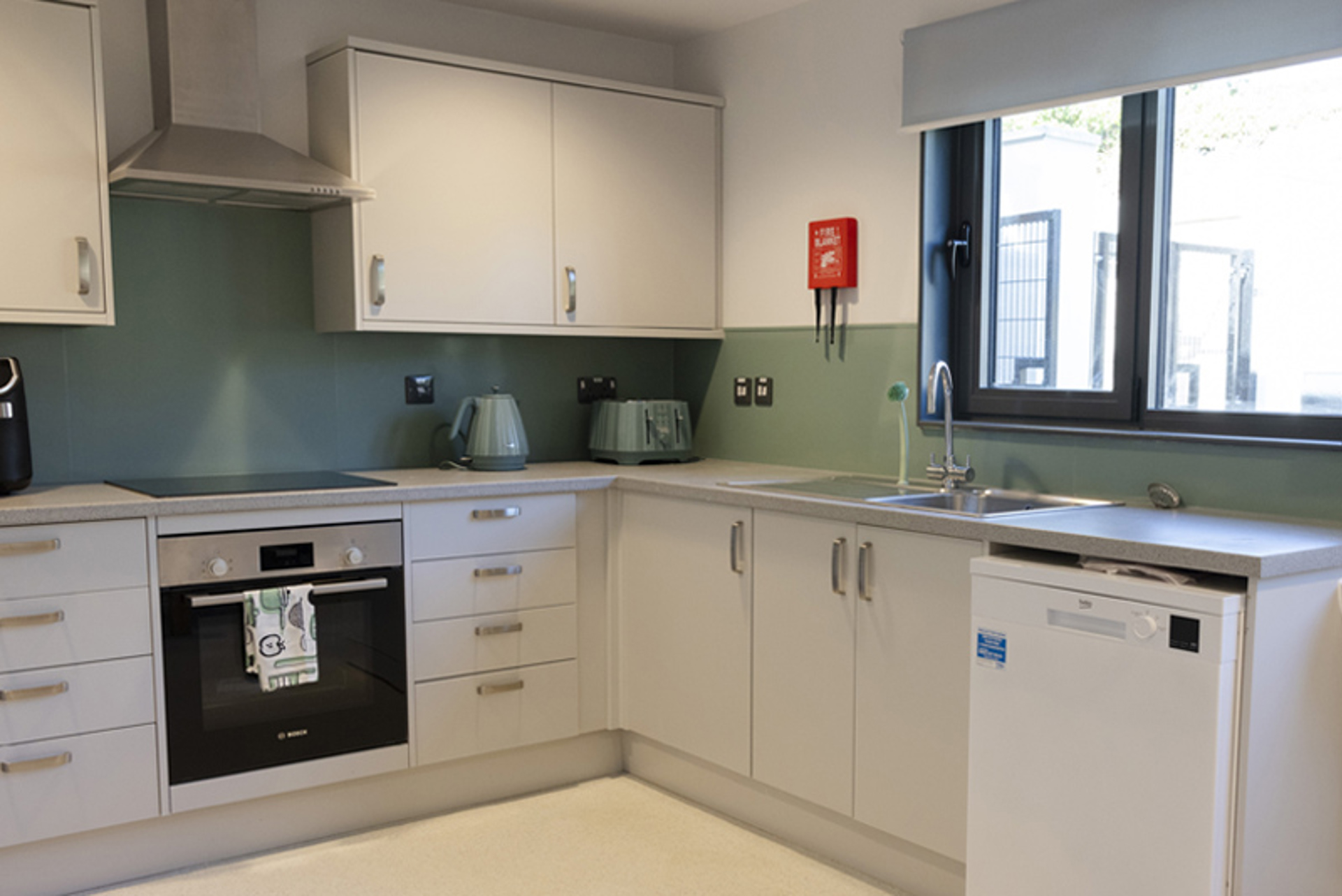 Kitchen in Golygfa'r Dolydd