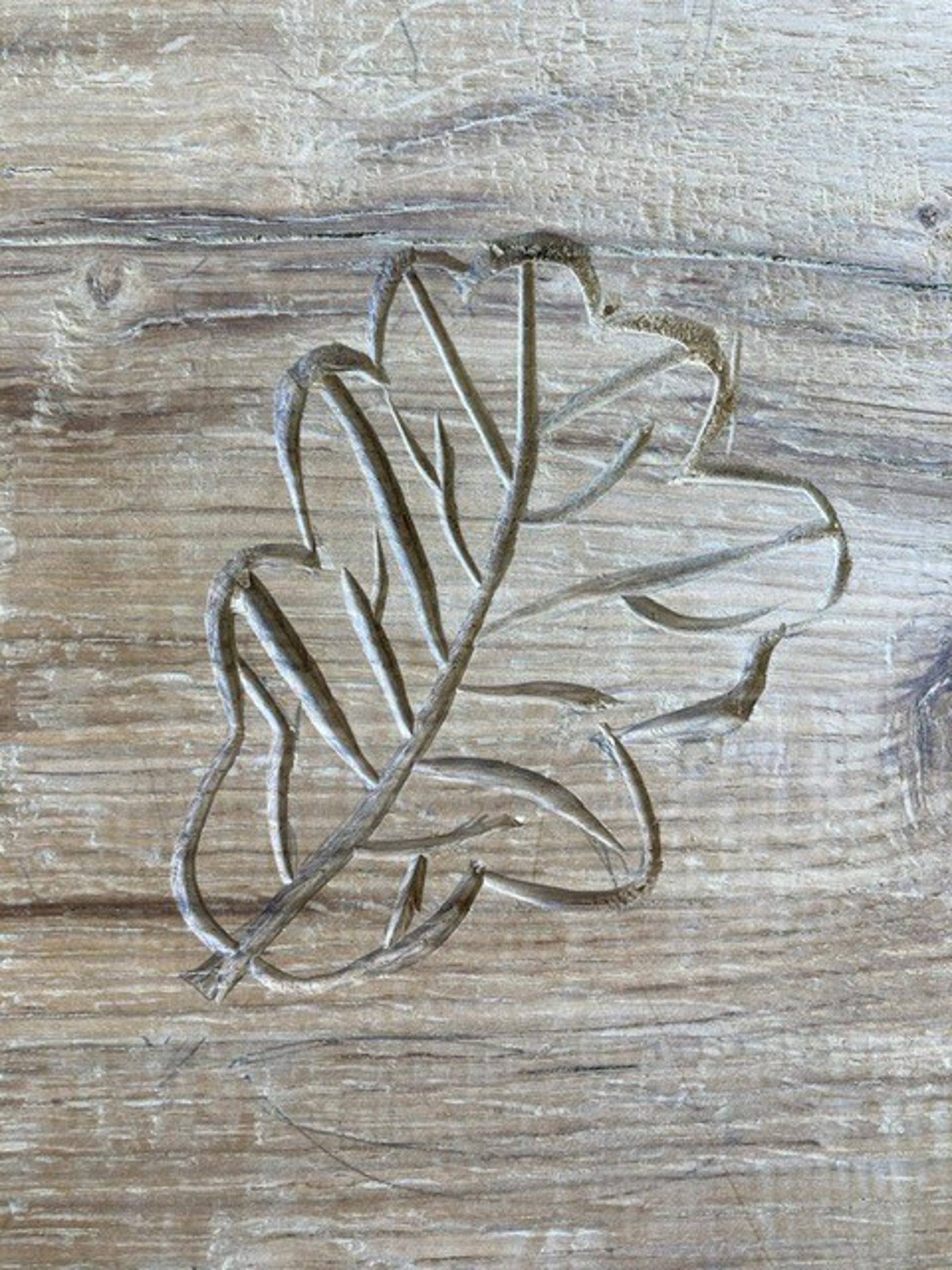 Panels designed and carved by pupils at Cynffig Comprehensive School for the benches at Bedford Park Nature Reserve.