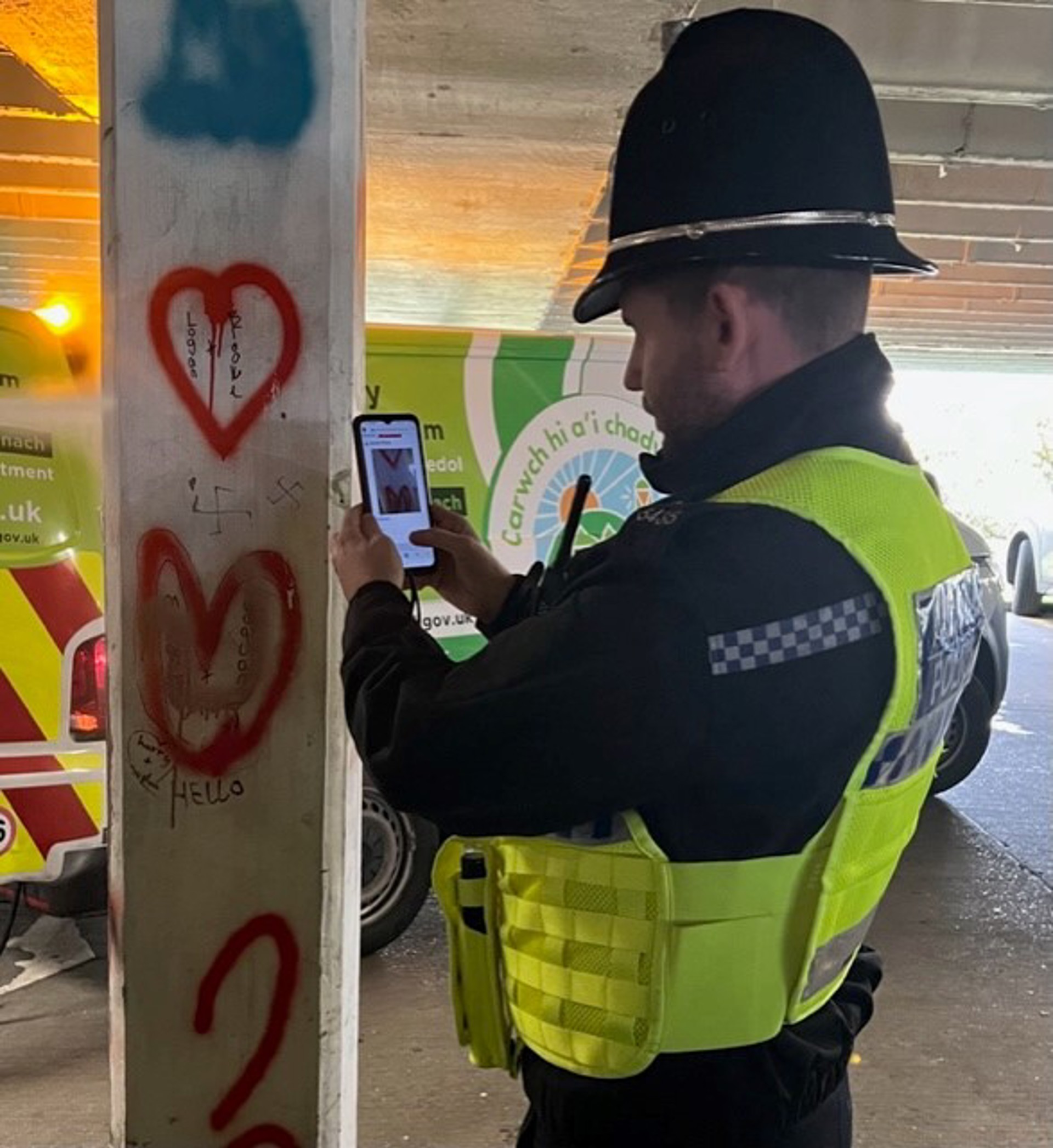 Sergeant Daniel Parry of South Wales Police