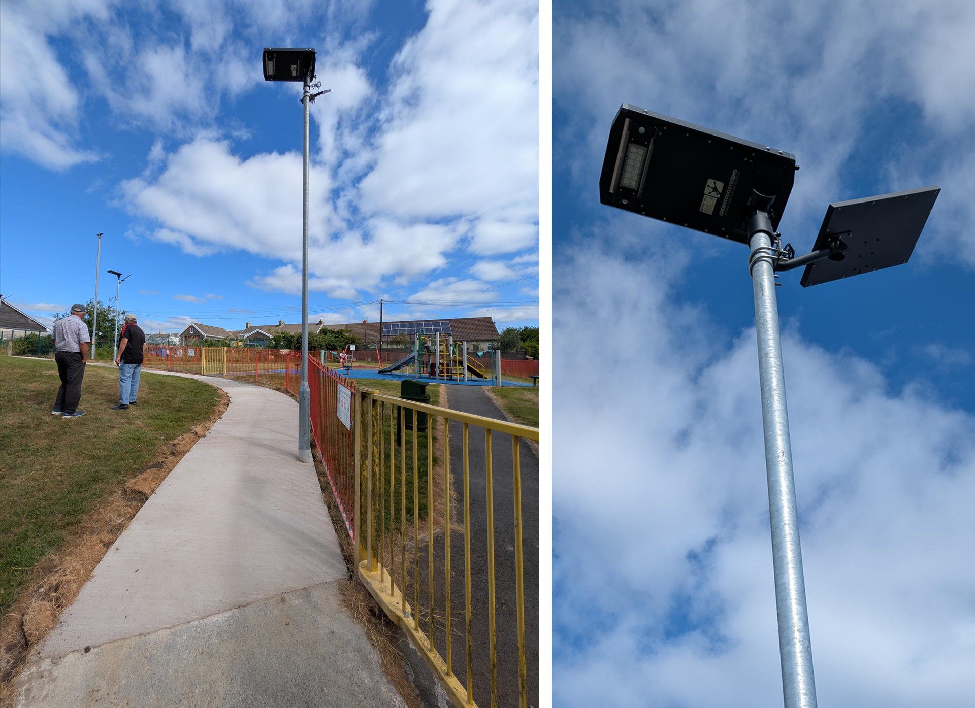 New lights at Bryncethin Community Centre