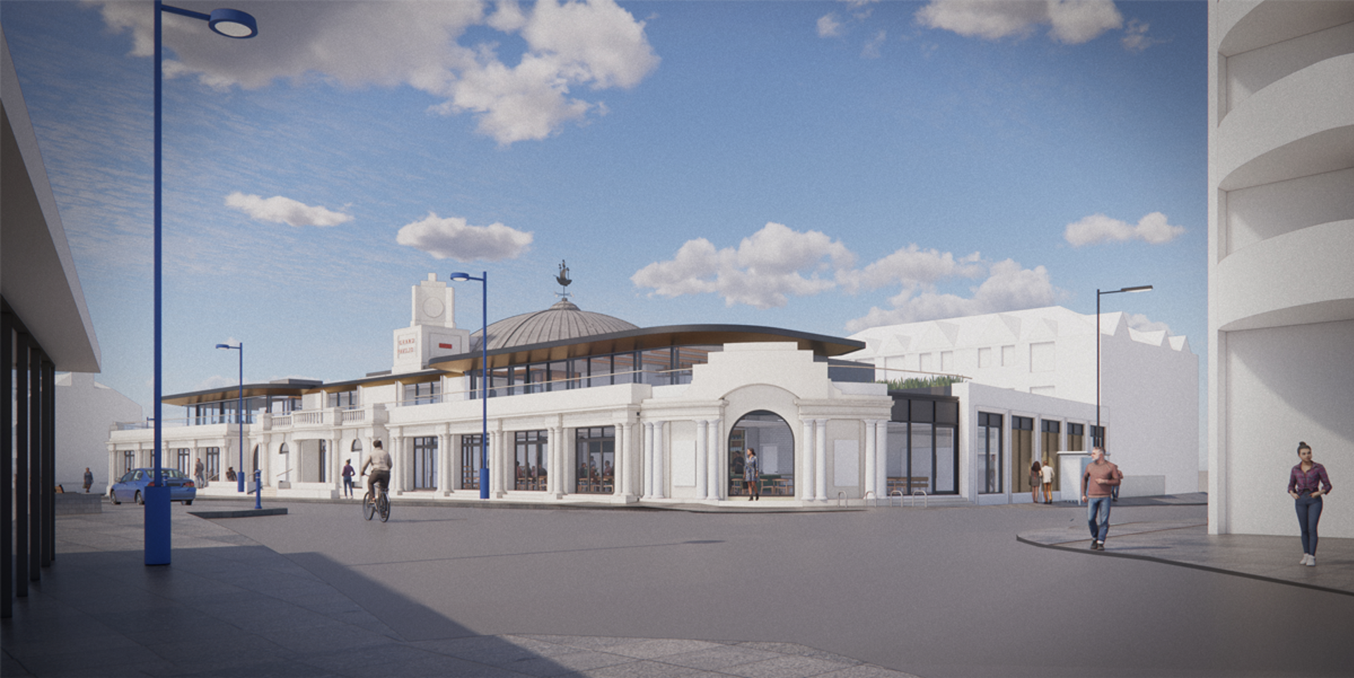 Artist impression of Grand Pavilion