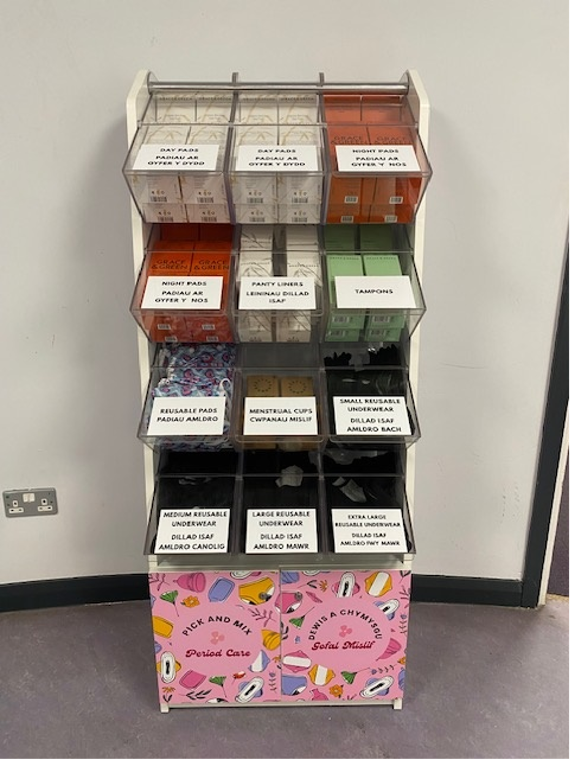 Period Pick 'n' Mix stand