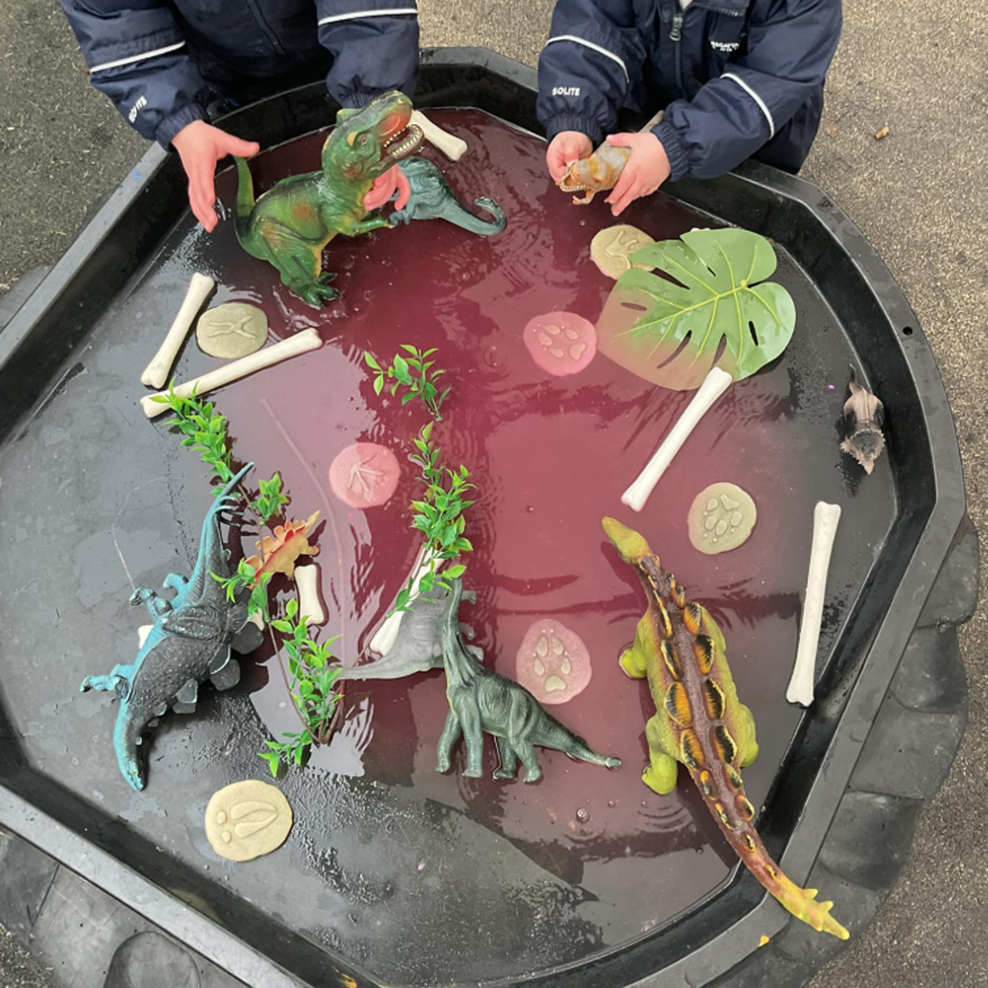 Dinosaur play