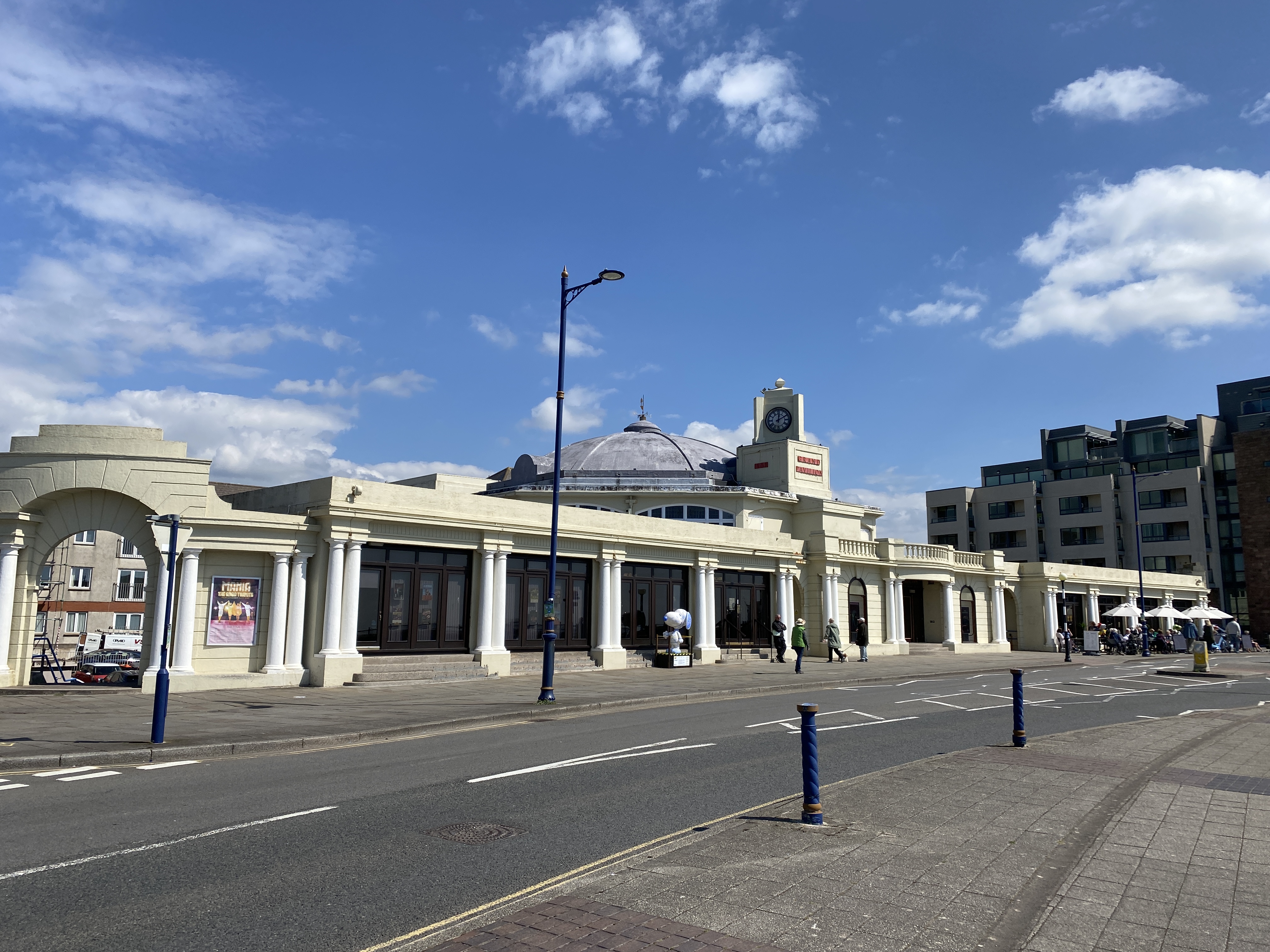 Porthcawl’s much-loved iconic venue, the Grand Pavilion.