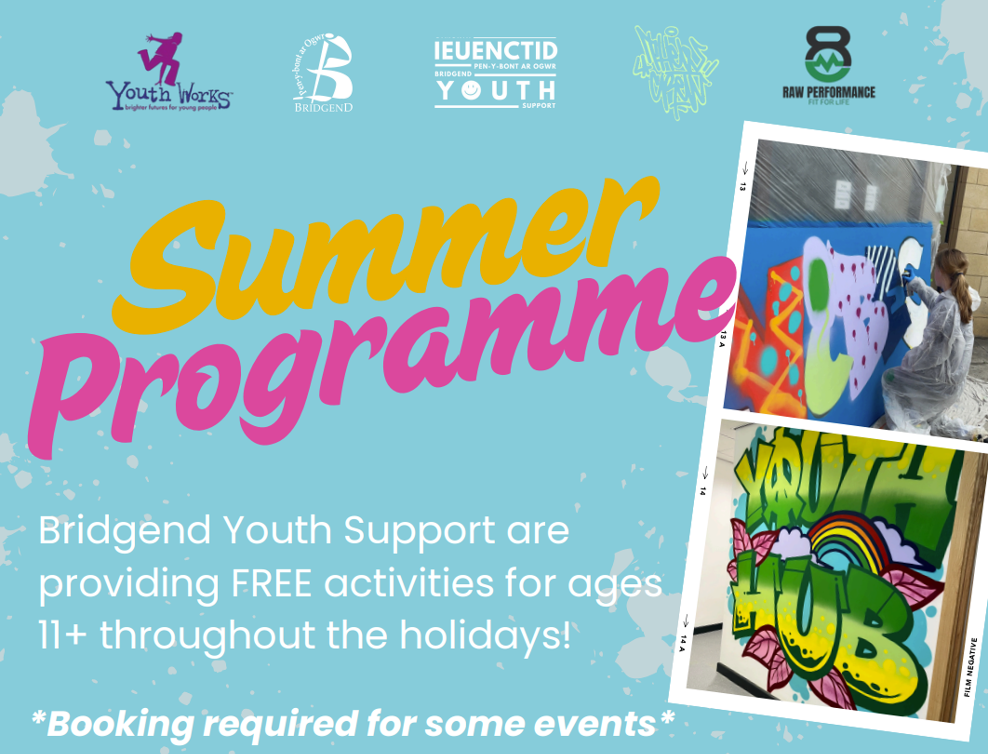 Summer programme graphic