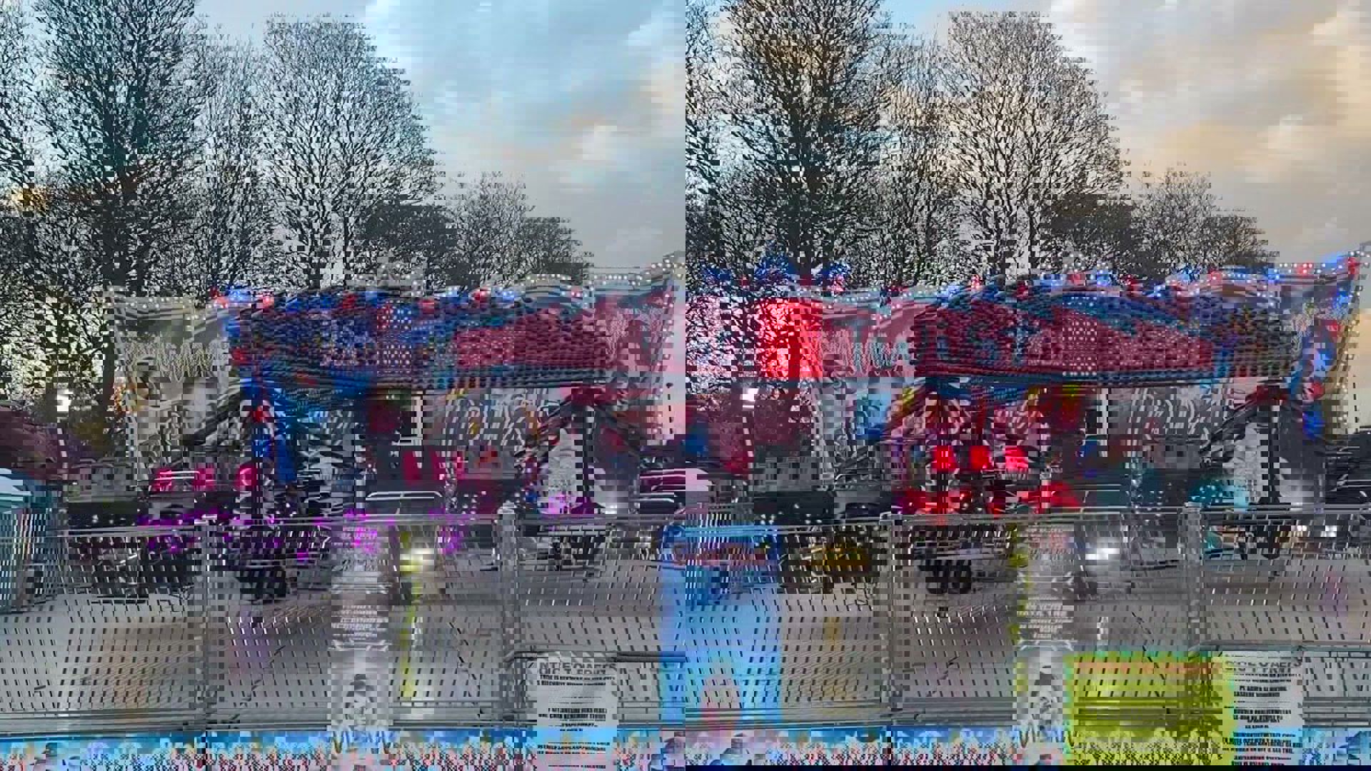 Image of a funfair ride