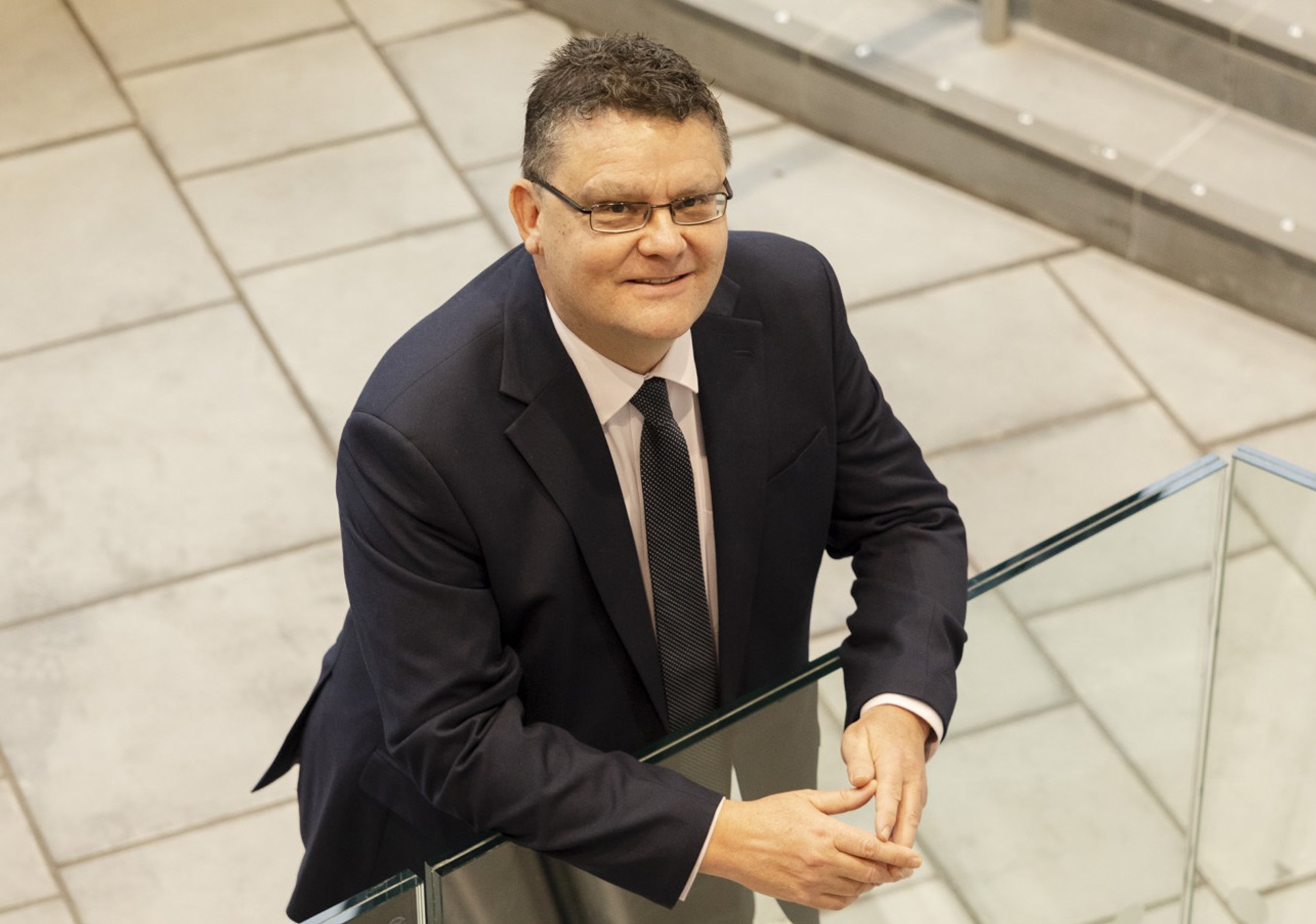 Mark Shephard, Chief Executive of Bridgend County Borough Council.