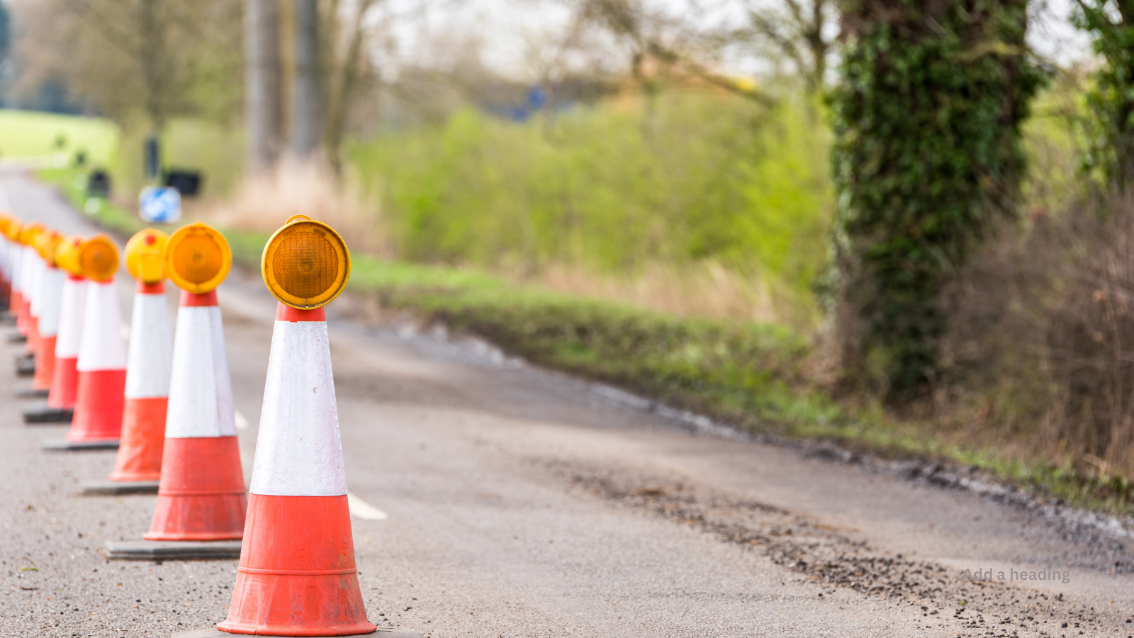 Image of roadworks 