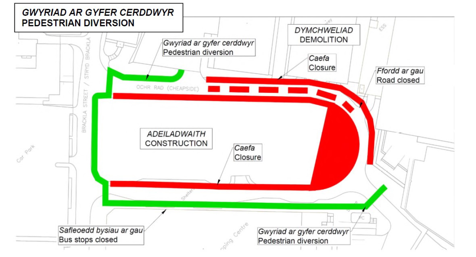 Cheapside new access plan
