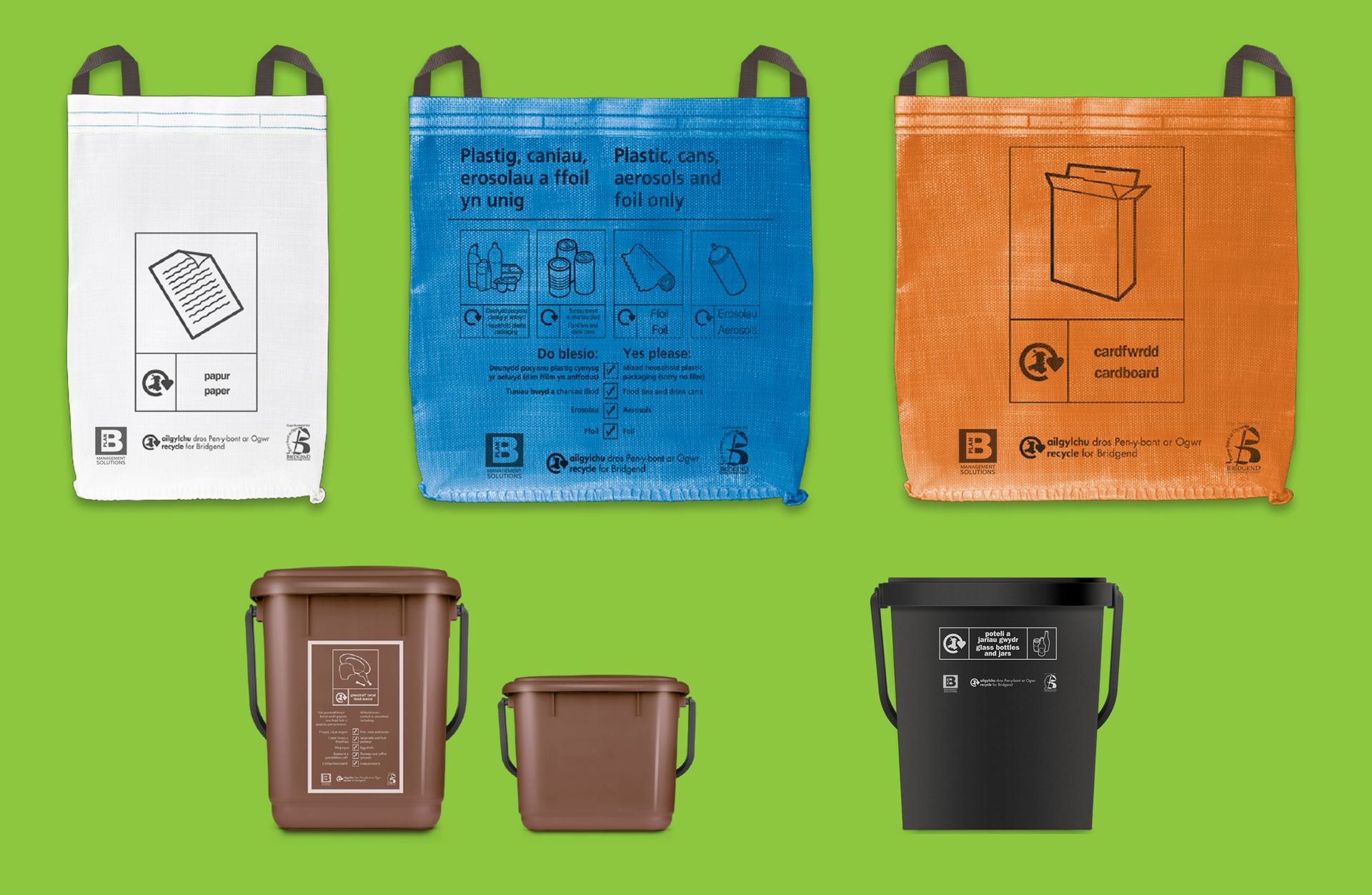 Recycling containers