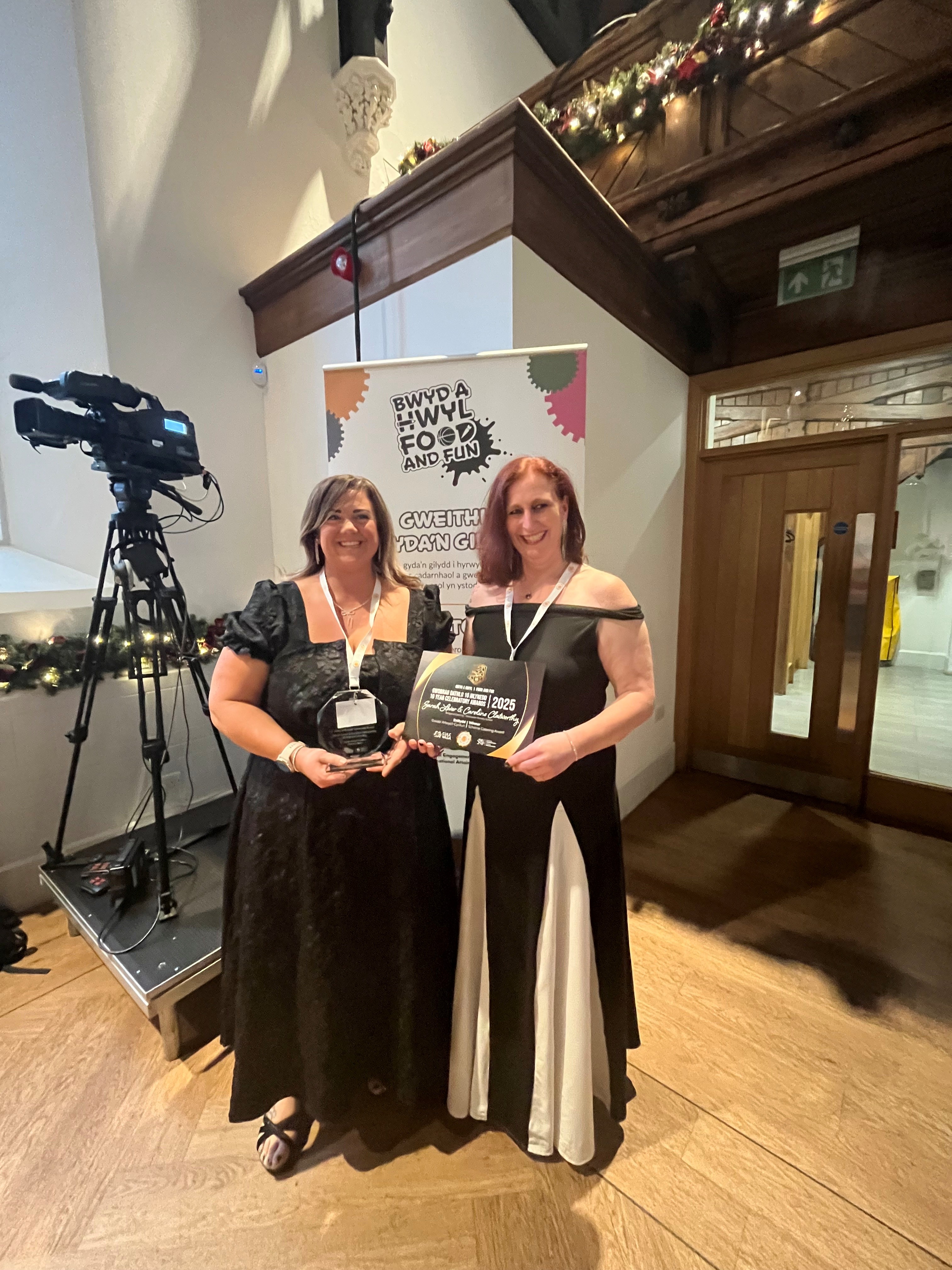 Sarah Lever and Caroline Clatworthy