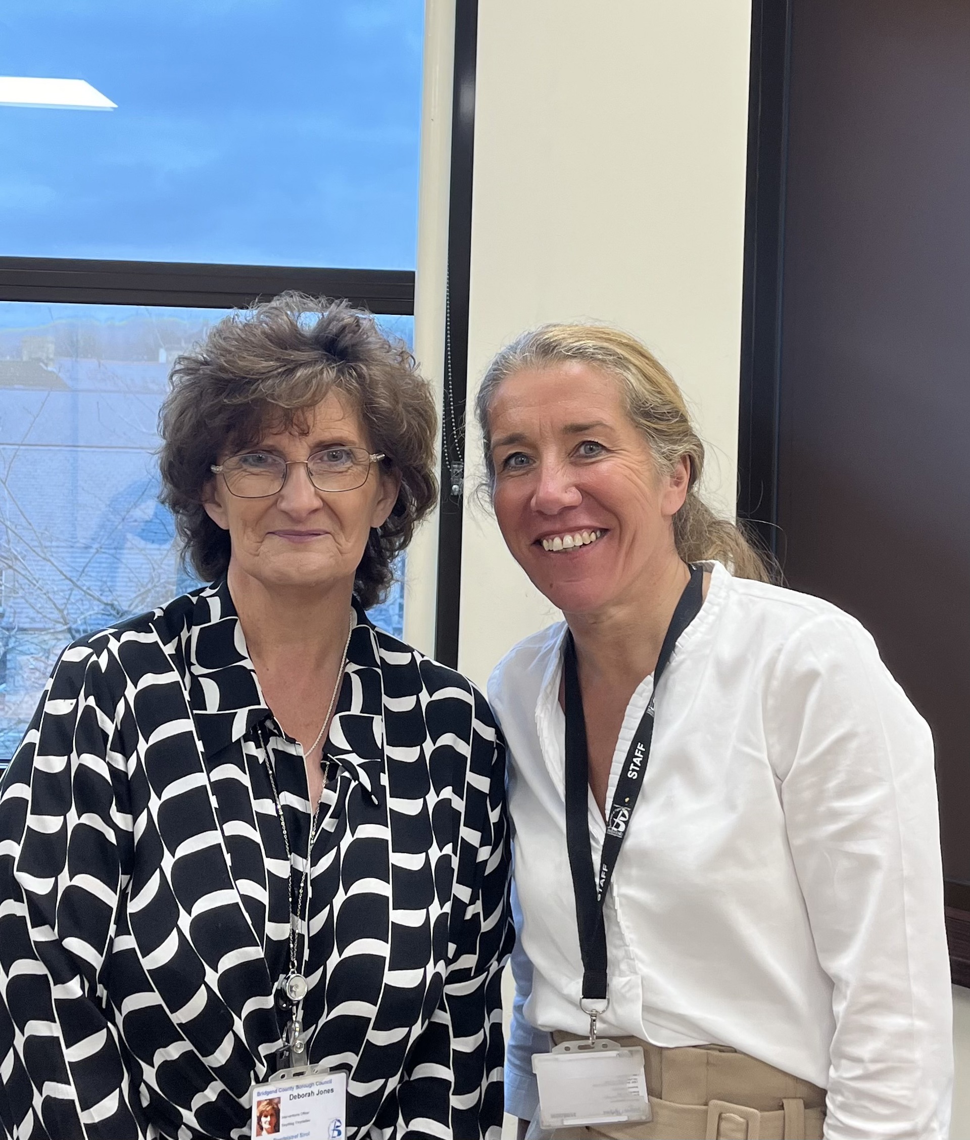 Debbie Jones (left) and Christa Bonham Griffiths.