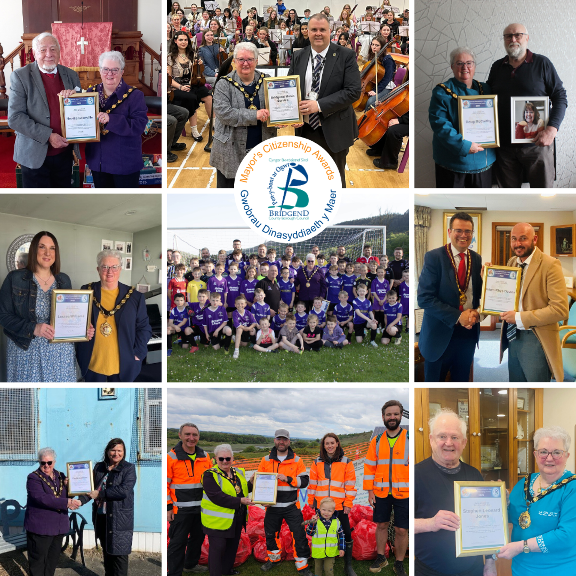 Image of Mayor's Citizenship Award winners 2025 