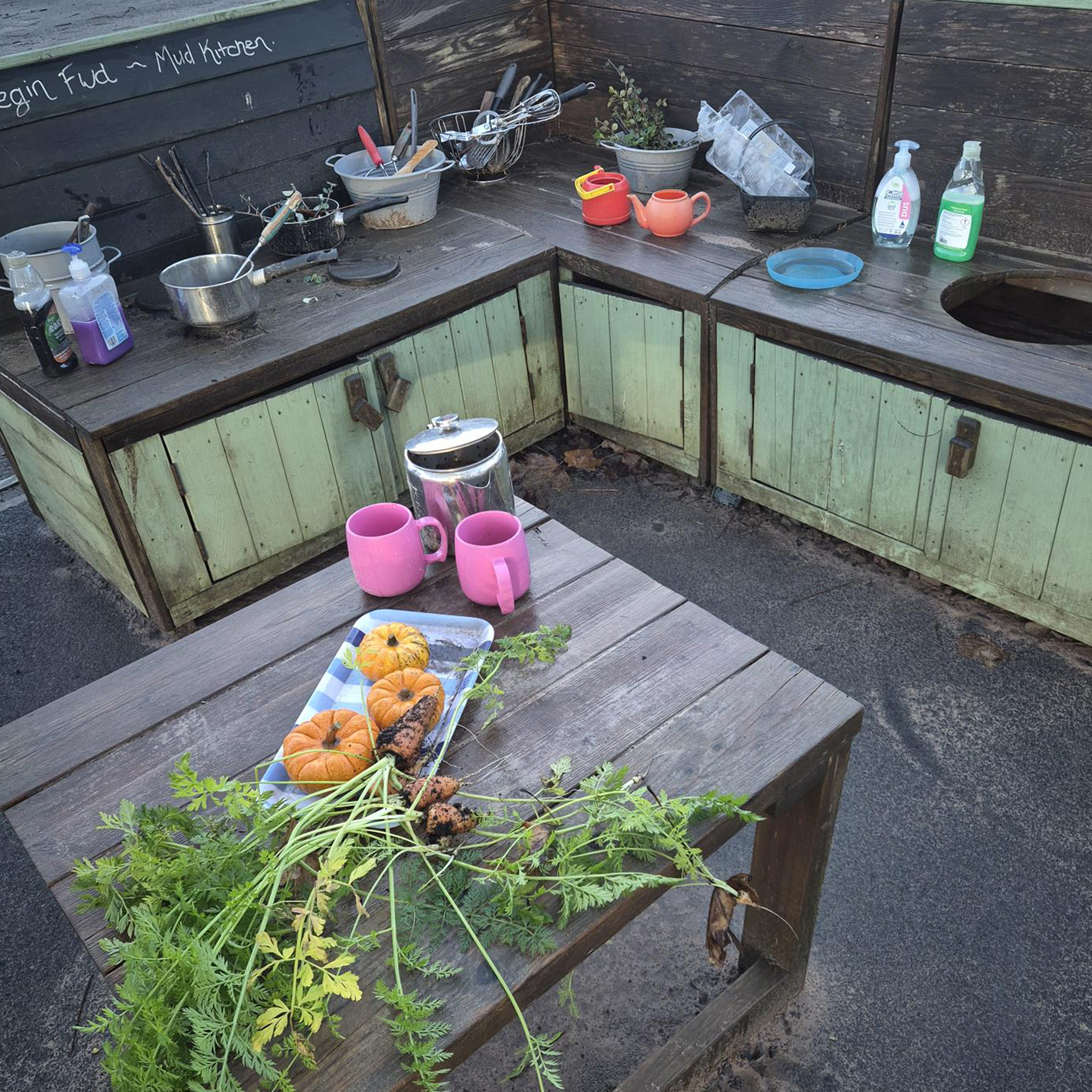 Mud kitchen