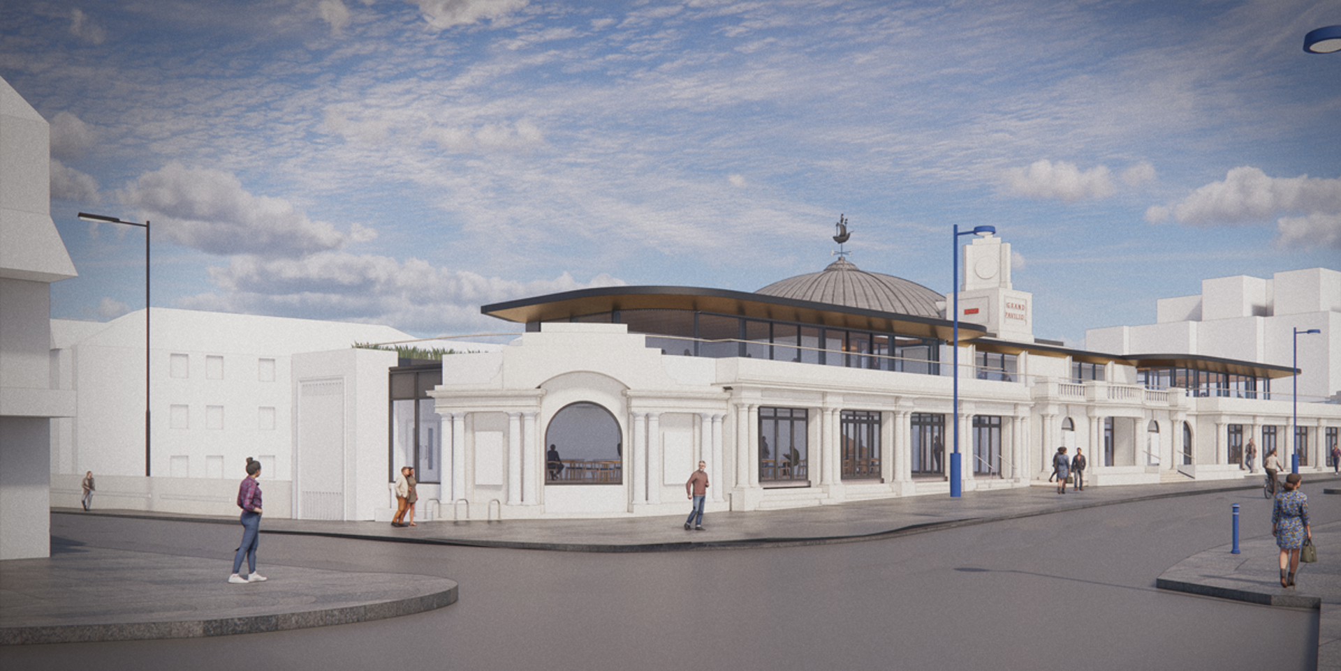 Artist impression of Grand Pavilion