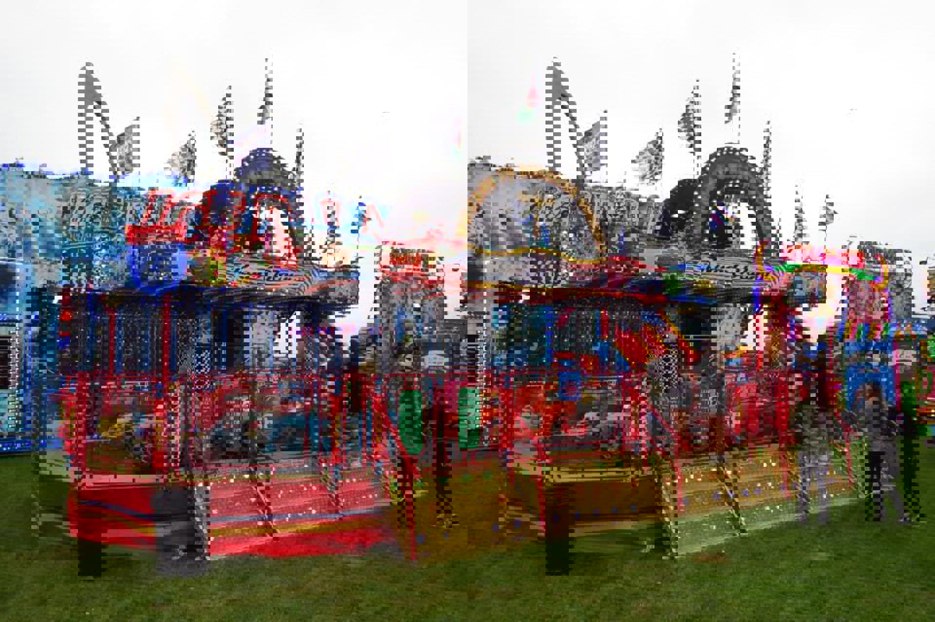 Image of a funfair ride