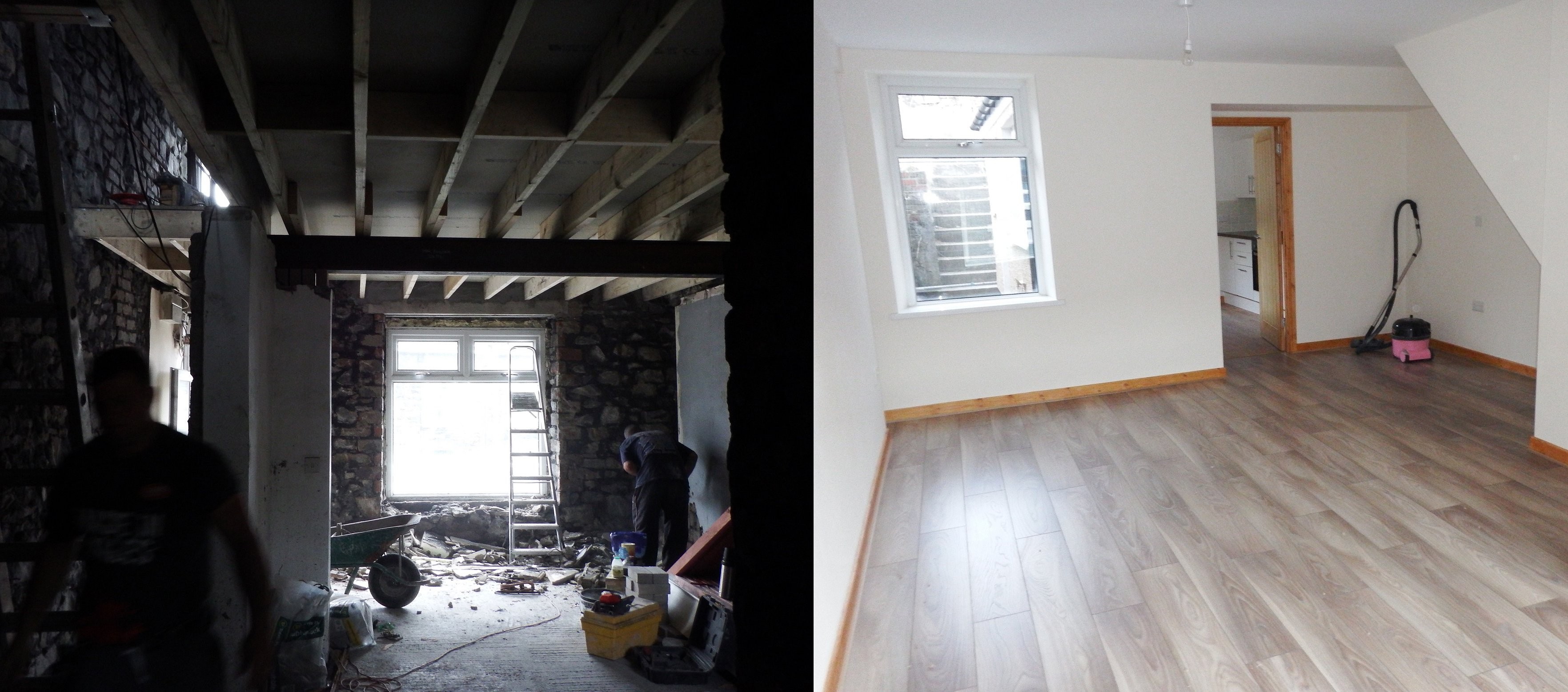 image of an empty home transformation