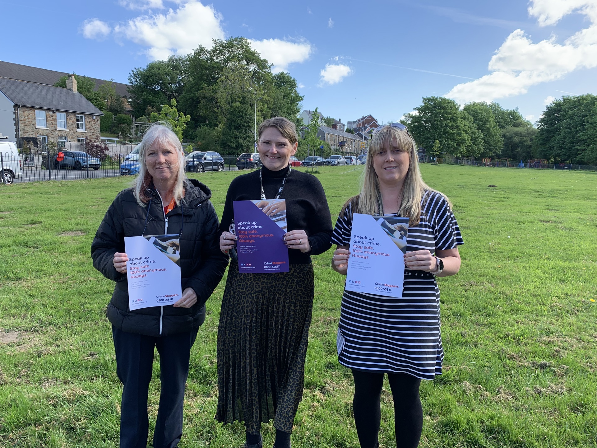 Bridgend County Borough’s second Crimestoppers Zone launched in Brynmenyn