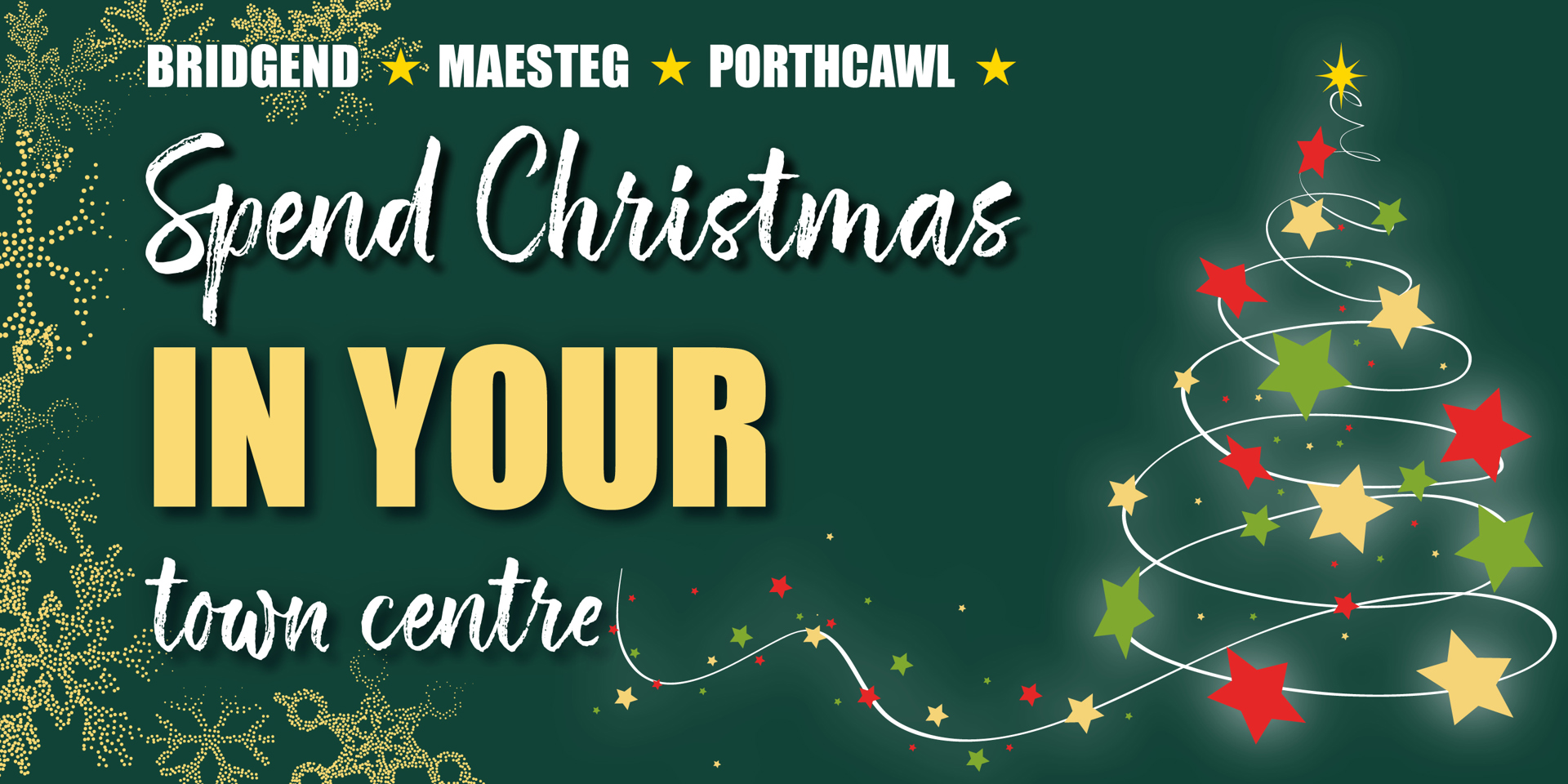 Spend Christmas in your town centre graphic