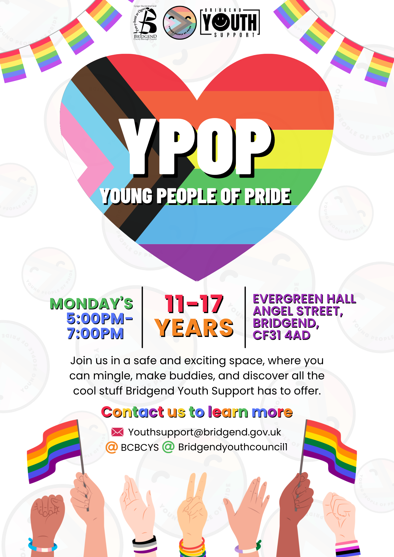 Young People of Pride - YPOP (11-17 years)