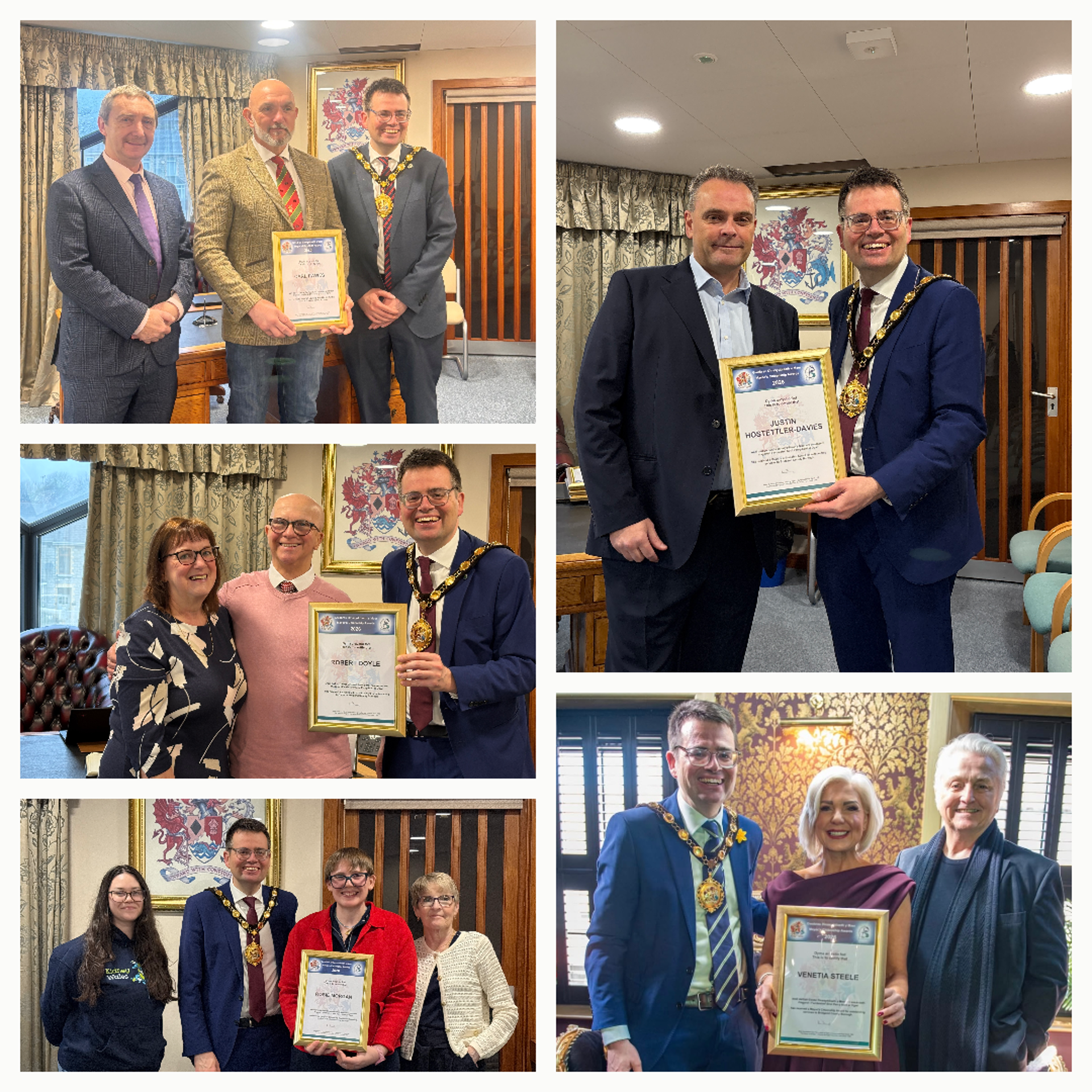 Mayor's Citizenship Awards winners