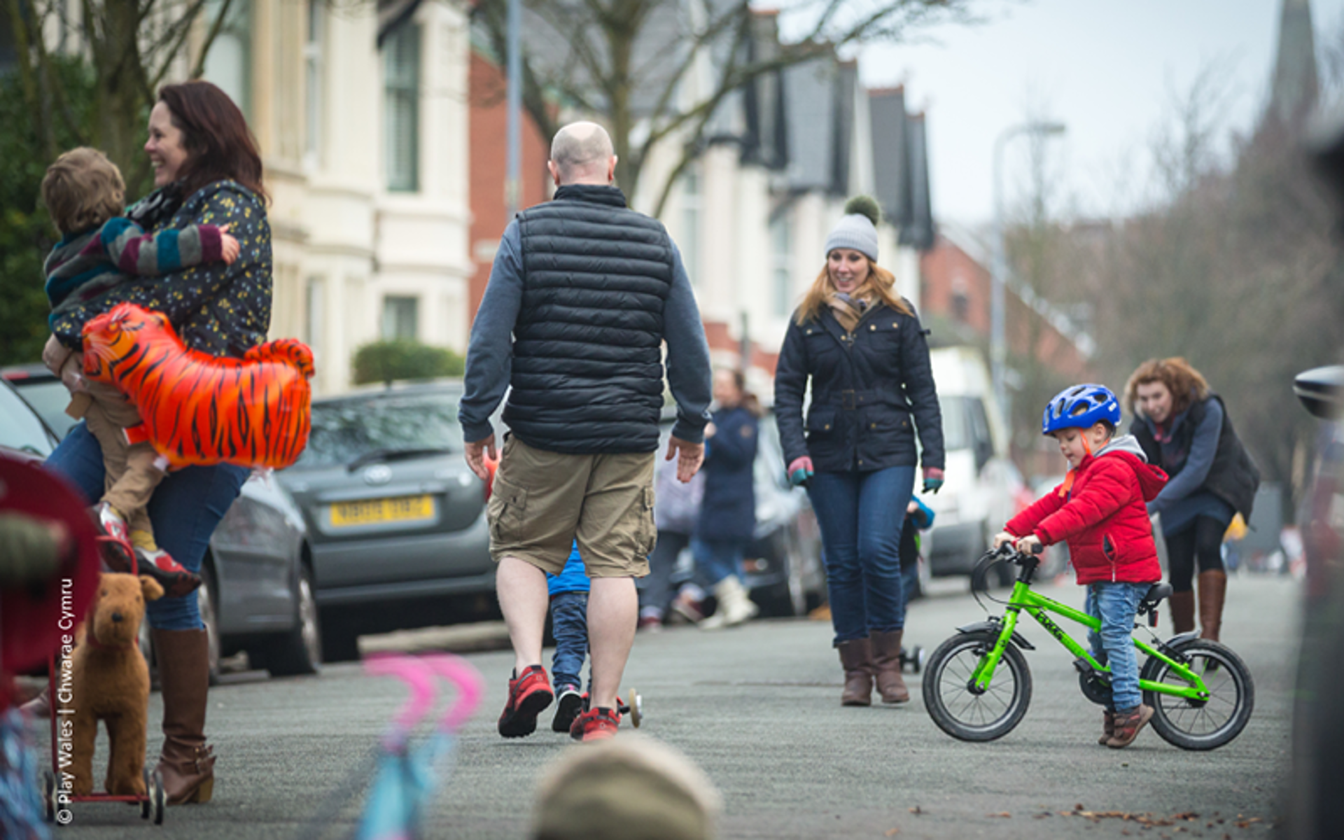 Play Street - Copyright Play Wales