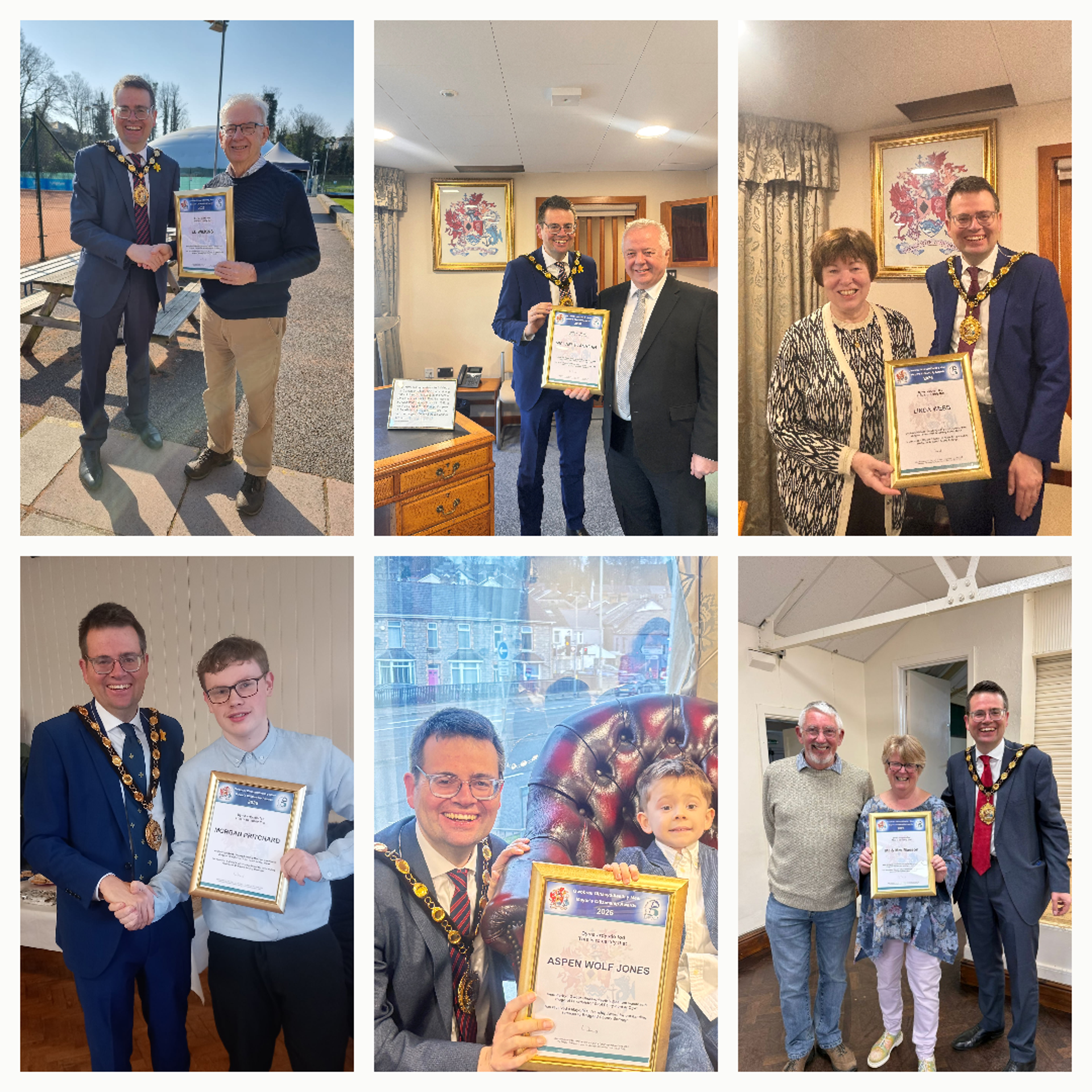Mayor's Citizenship Awards winners